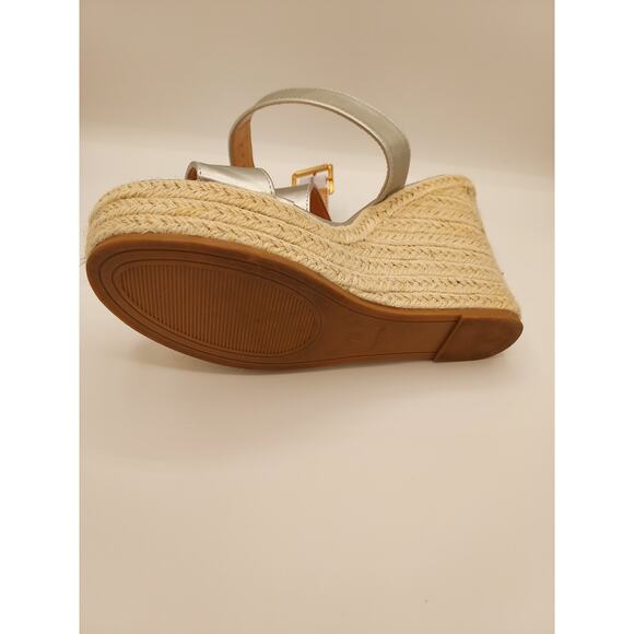 NEARLY NEW Lhamo Latso Wedge Sandals - Sz 7.5 - Picture 4 of 5